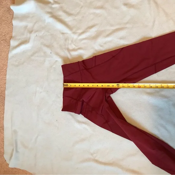 P’tula Cranberry Activewear Leggings New with Tags - Picture 4 of 7